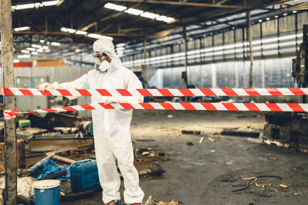 Professional Unattended Death Cleanup technician working in Wyoming, MI